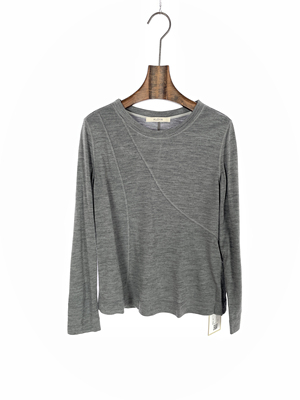 柯罗芭冬季专柜同款灰色拼接H型T恤  TT6919 ￥2390