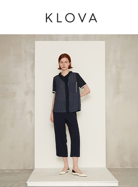 柯罗芭夏季专柜同款经典小短款衬衫  CW7952 ￥2990