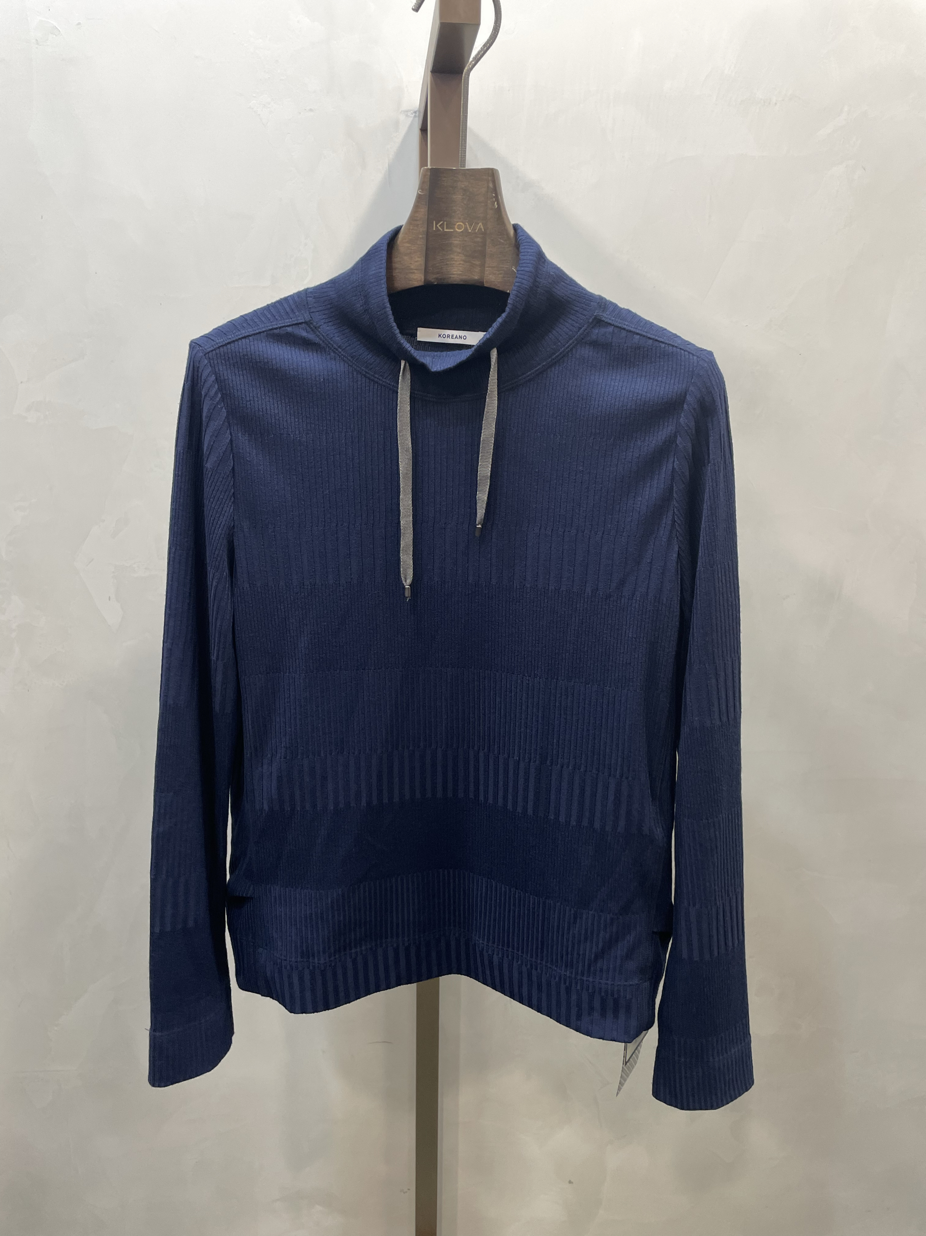 柯利亚诺春秋奥莱专柜正品T恤 TT3634藏蓝 吊牌价:2480