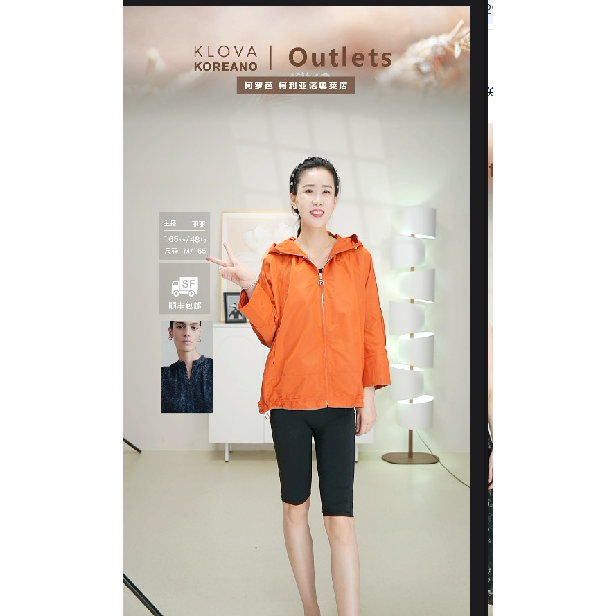 柯罗芭春秋专柜同款宽松版型连帽蝙蝠袖短款风衣  SW1161 ￥4590