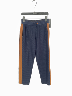 ¥3280 KT3891 柯利亚诺春秋专柜同款 藏蓝色针织休闲运动裤