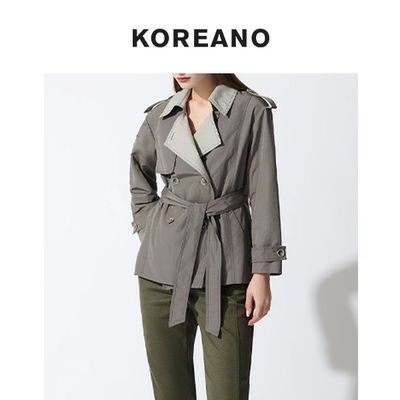 柯利亚诺春秋专柜同款翻领宽松休闲外套【D】SW0066(9UN)B ￥6800