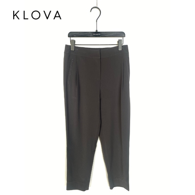 柯罗芭夏季专柜同款经典版型萝卜裤  KW7858 ￥3490