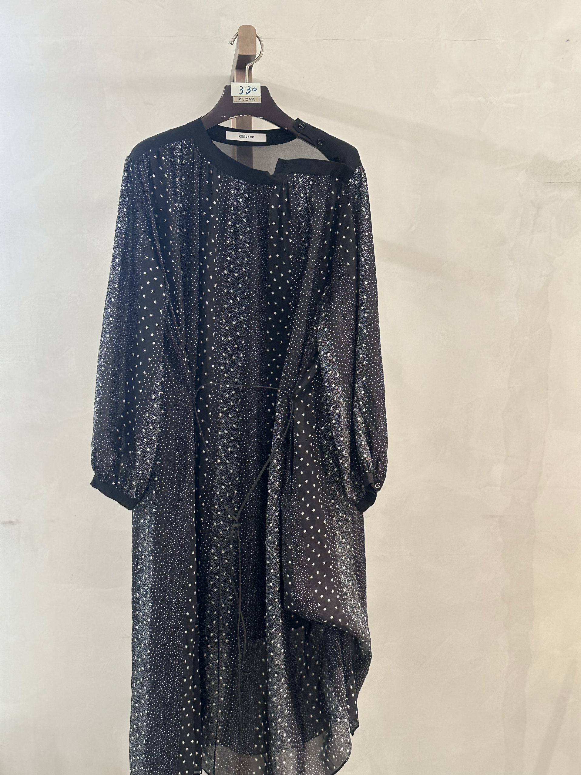 柯利亚诺春秋专柜同款星河秘语真丝印花连衣裙  LW1961 ￥5280