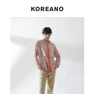 柯利亚诺夏季专柜同款时装周走秀款条纹运动上衣SW2263吊牌4280