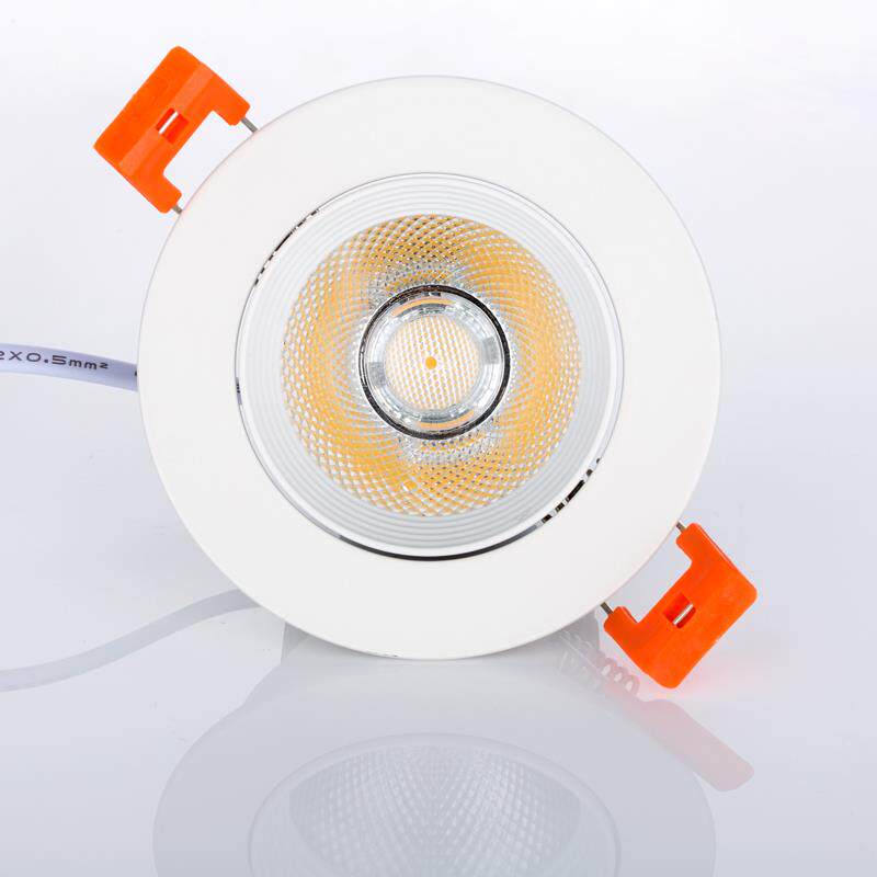 微工RA98高显色嵌入式射灯天花灯 护眼无频闪3500K暖光4500K阳光