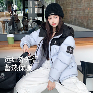 [王俊凯同款]骆驼女装1996羽绒服男女款冬季加厚面包服旗舰店正品