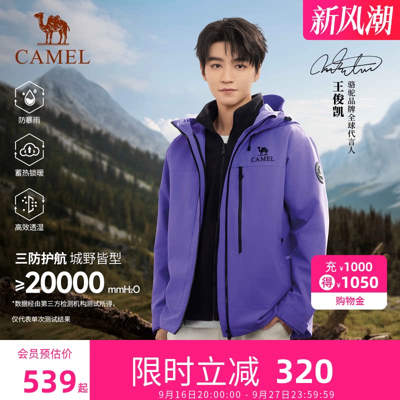 速 王俊凯骆驼凯甲羽绒服 叠大 醴金任选拍368元 - 86线报