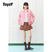 牛仔衬衫 ToyzY2026春季 百百棉彩色纽扣新款 ZC36130090