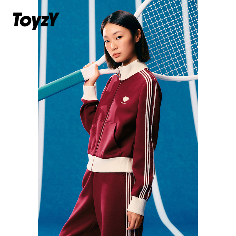 ToyzY复古运动风安可拉红外套