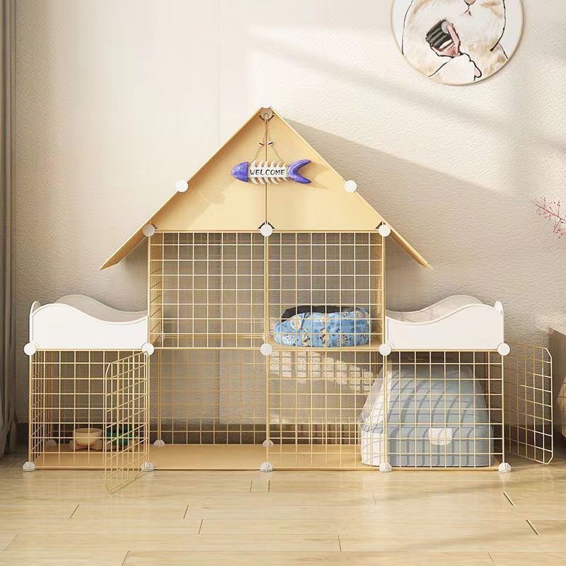 猫笼子别墅家用猫屋带厕所特价双层室内大空间宠物用品幼猫咪猫舍