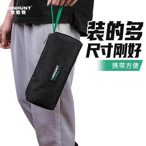 现货速发常胜客电工具包结实耐用帆布加厚木工收纳可携式手提多功