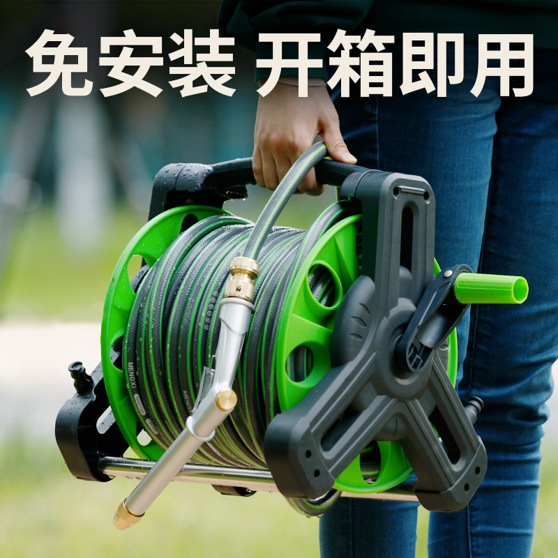 现货速发汽车高压力洗车水枪增压套装浇花水泵抢软管家用水管车收