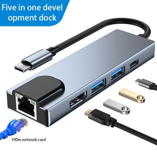 现货速发5/8-i-1 C Do T Du Scree Du Displ Adapter Hub