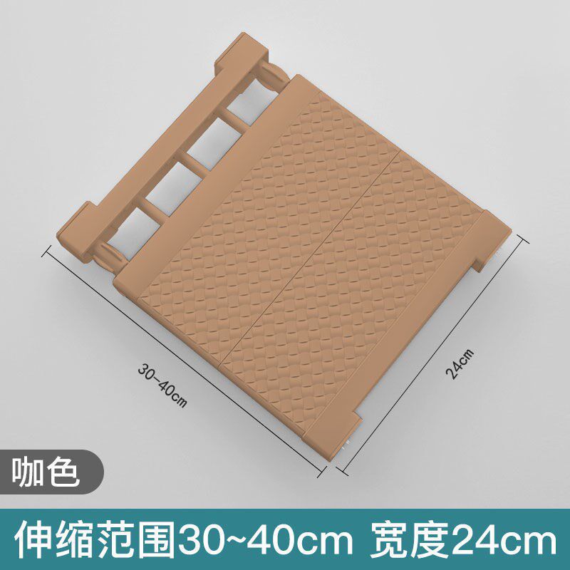 现货速发衣柜隔板分层收纳架衣橱内柜子隔层免钉伸缩宿舍置物架隔