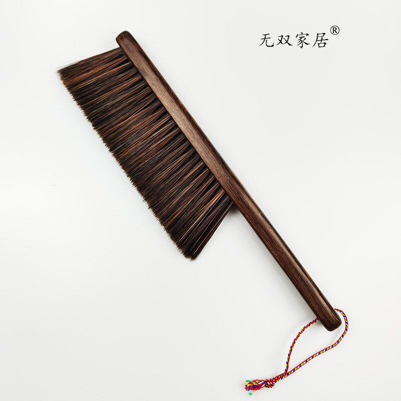 现货速发鸡翅木床刷实木床刷防尘软毛床上清洁地毯毛刷笤帚床扫灰