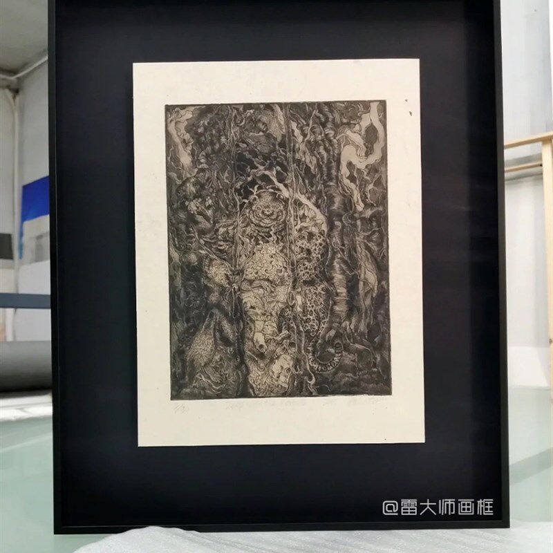 现货速发立体中空相框悬浮装裱干花玫瑰保存摆台贝壳制作展示手工