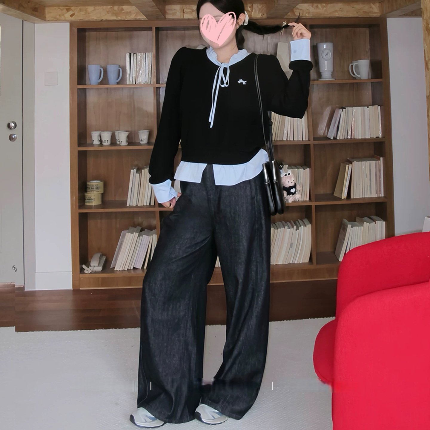 2025冬季韩版假两件显瘦加厚针织衫女内搭小马衫打底衫,女装/女士精品,毛针织衫,淘宝优惠券,粉丝福利购,淘宝优惠卷