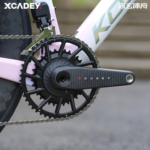 XCADEY功率计碳纤维曲柄功率计