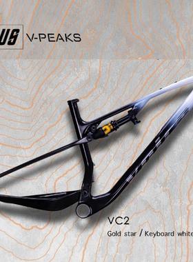 好声音VOICE合唱团超轻全避震竞赛级 XC DC 碳纤维超轻软尾车架