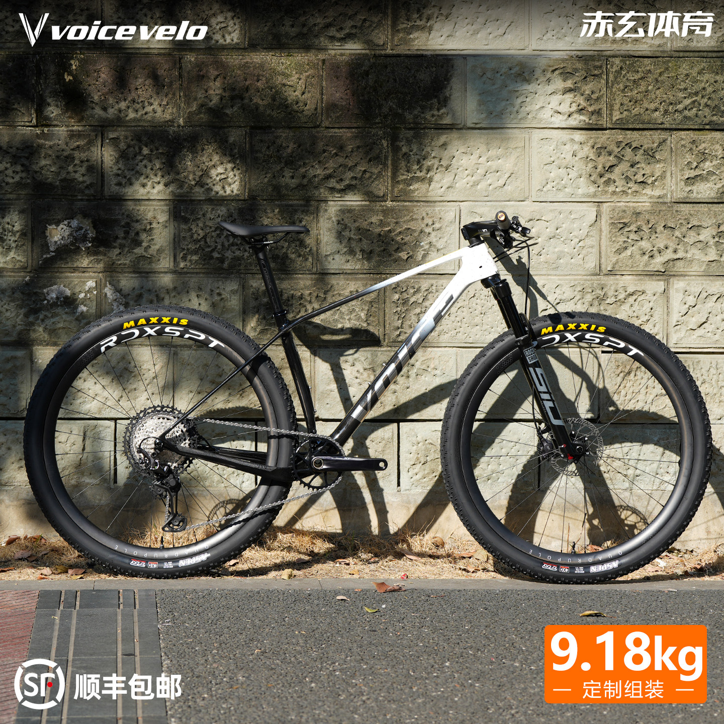 VFV好声音VOICE 定制组装狂想曲舒适超轻越野碳纤维29寸山地车