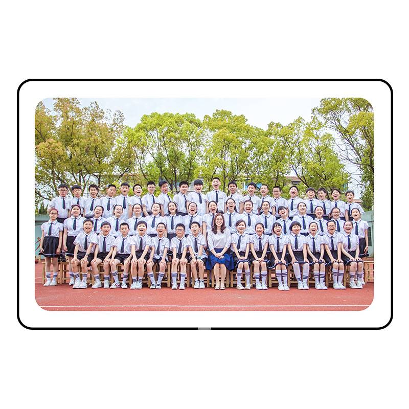 V45O毕业照相框水晶版画摆台幼儿园照片小学初中班级集体合影合照