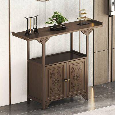 玄关桌新中式子供Xyug2lGW桌桌条案古风条几长条进门靠墙入玄桌关