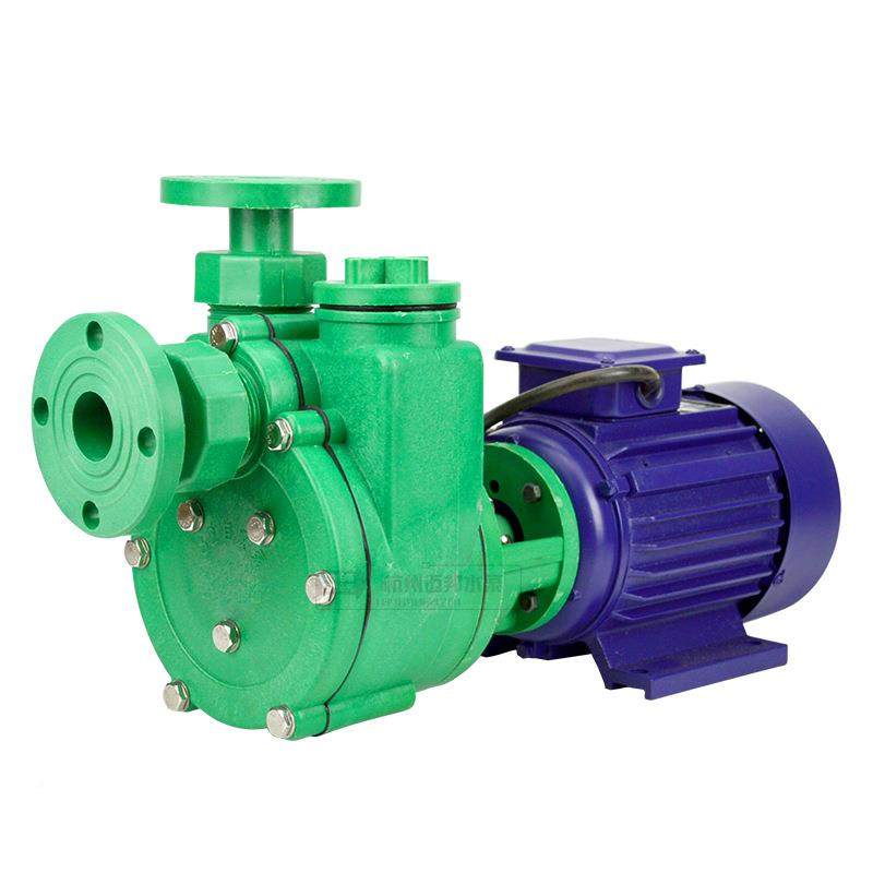 40FZ18聚丙-烯防耐腐蚀耐酸碱抽酸泵工ZBUP程料海水化工离心自塑