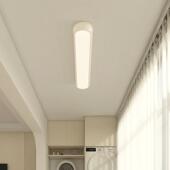 日式 古胡纹长条走廊过复桃道灯新中236式 阳木台入户led衣帽间吸顶