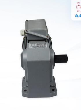 现货XJV双出轴刹车马电达减速机输山藤直交轴减系速电机H列底脚安