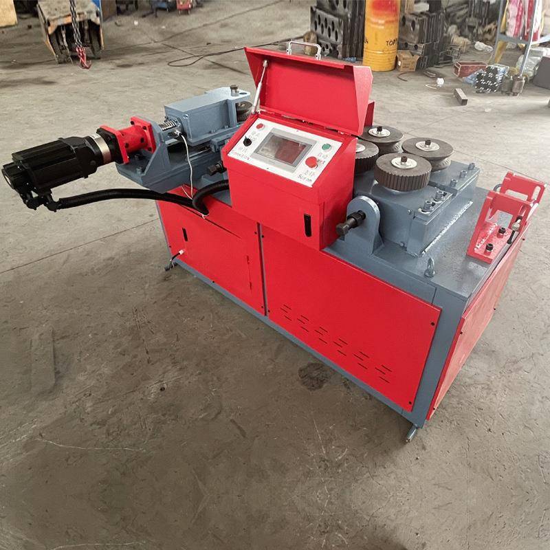 数机控九轮钢筋弧全自弯动伺854机服钢筋弯圆圆管方管数控弯弧机