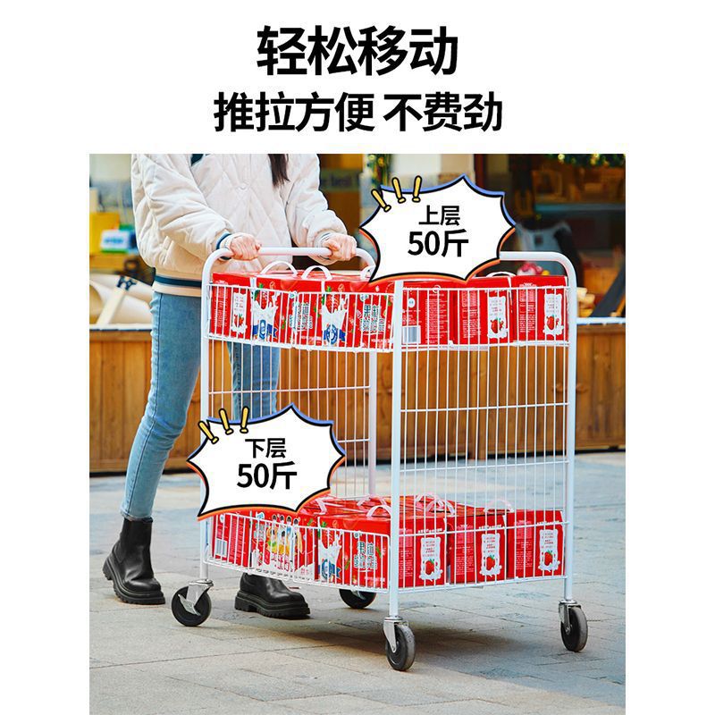 摆摊车的推车寿司小推车折叠货架夜市地摊多功能网红冰粉出摊