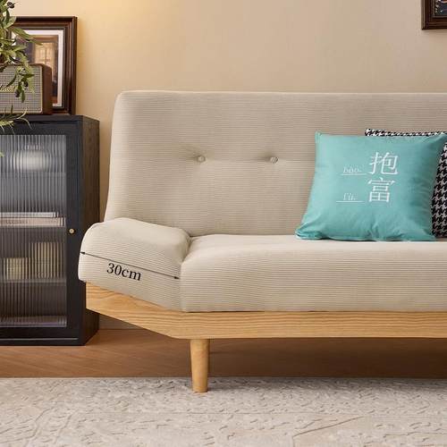 朵小二户型客厅实木云BRR布艺三沙发床合一单双人折叠沙发床一体