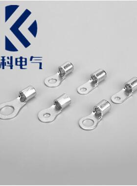 RNB5.5-0TO形圆裸接线端头冷压接线端DIW子铜线耳铜鼻1接紫线片