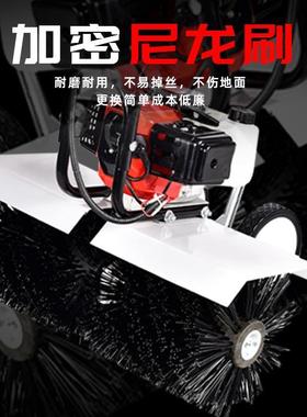 手推式道清扫机梳草型机草坪充砂梳ICA理刷草机小毛刷清扫机路地