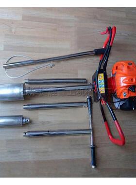 备小型土壤js-40采样器汽油污动钻孔取土设力地质勘探泥取样机厂