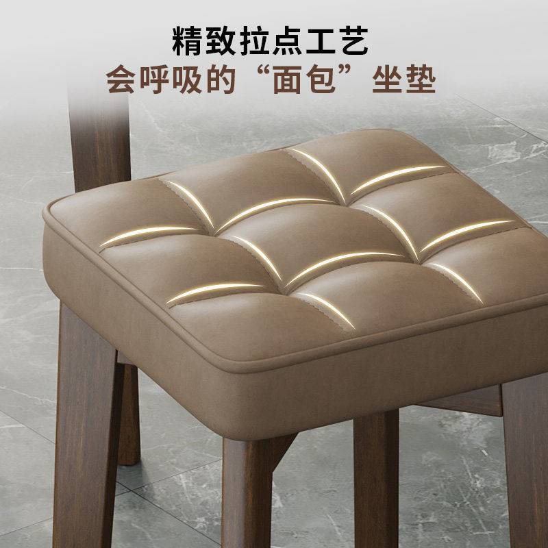简约现代实木小凳子餐椅客厅梳妆台化妆凳可叠放凳子网红家用凳