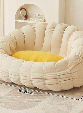 懒人沙发卧室家用可躺睡网红豆袋台休闲躺椅榻榻米小沙OQA发双可