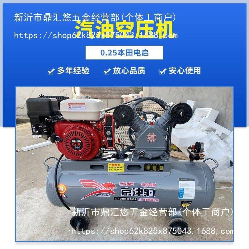 汽油空压机打气泵潜水喷黄油携漆修见详情动车补胎充气移气机车载