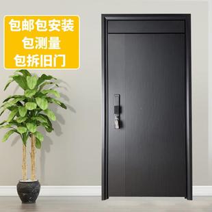 火铸铝164厂防工程门防家直销盗门家用入户门进户大门现货单门子