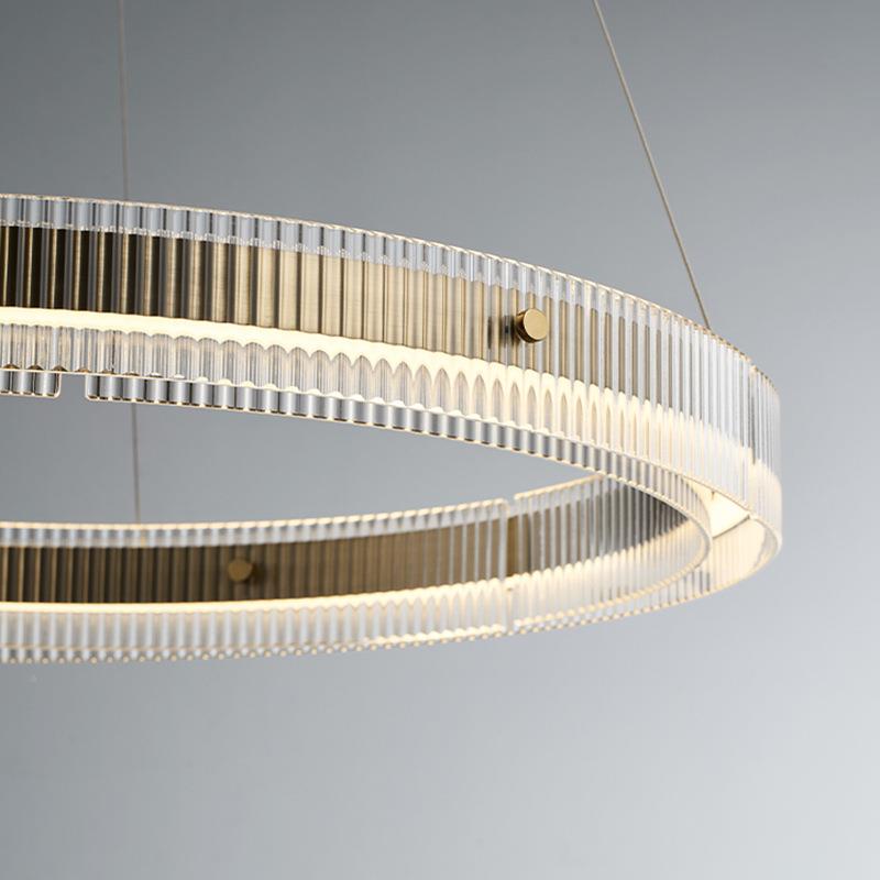 现璃代轻奢客厅吊灯创意时高设ML2022-6计感端简约玻氛围极尚简餐