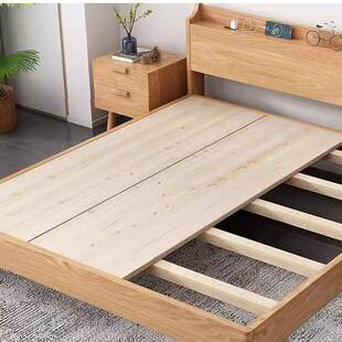 实木上木床板宿舍下铺整块无品牌/木木板杉实护腰床板排骨架床垫