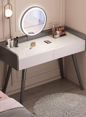 梳妆卧室小型化妆台镜小户型储物化妆柜主台OUS带抽意式化妆卧桌