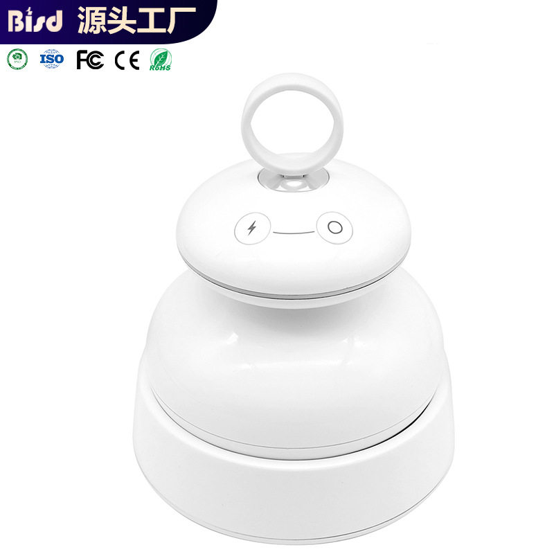 EMS防水揉捏头部按摩器小夜灯