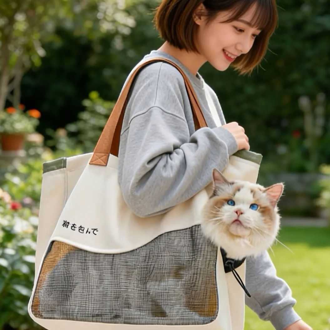 猫包单肩外出手提拎袋子中小型