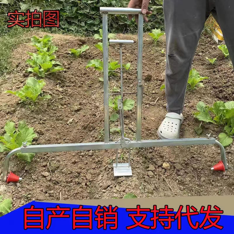 速发现货地膜机人工手拉式盖薄膜机器盖膜机覆盖机农用铺地膜工具