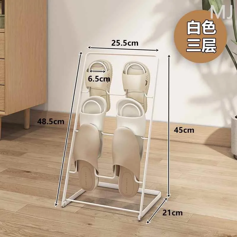 工厂铁艺简易鞋架神器家用卫生间沥水多层拖节鞋架省空间鞋子新款