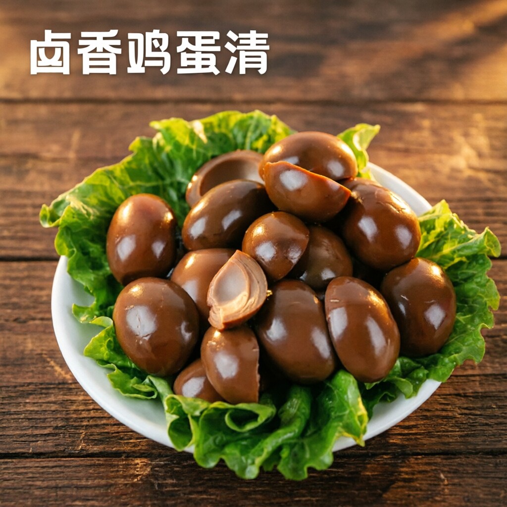 传统老汤慢火熬煮五香鸡蛋清即食卤香边角料蛋制品卤味休闲零食