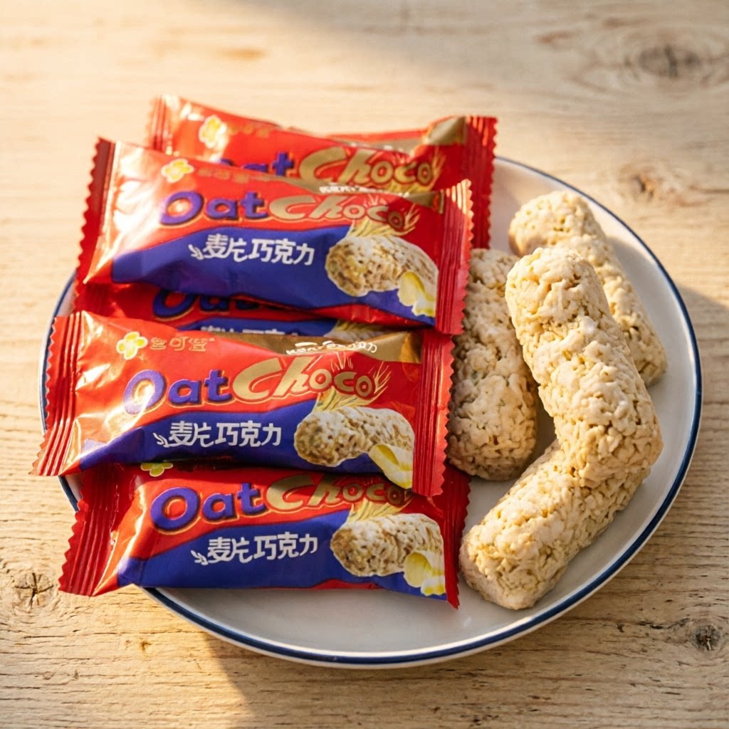 酥脆交织甜香暴击科学配比糕点麦片巧克力燕麦酥糖结婚喜糖糖果