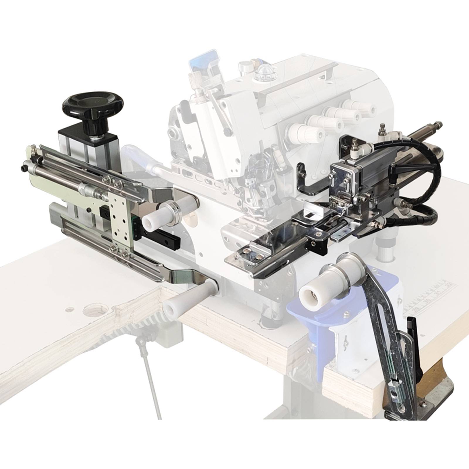 全自动剪线机辅助设备 S6620服装无缝上领撑开架缝纫机扩张器